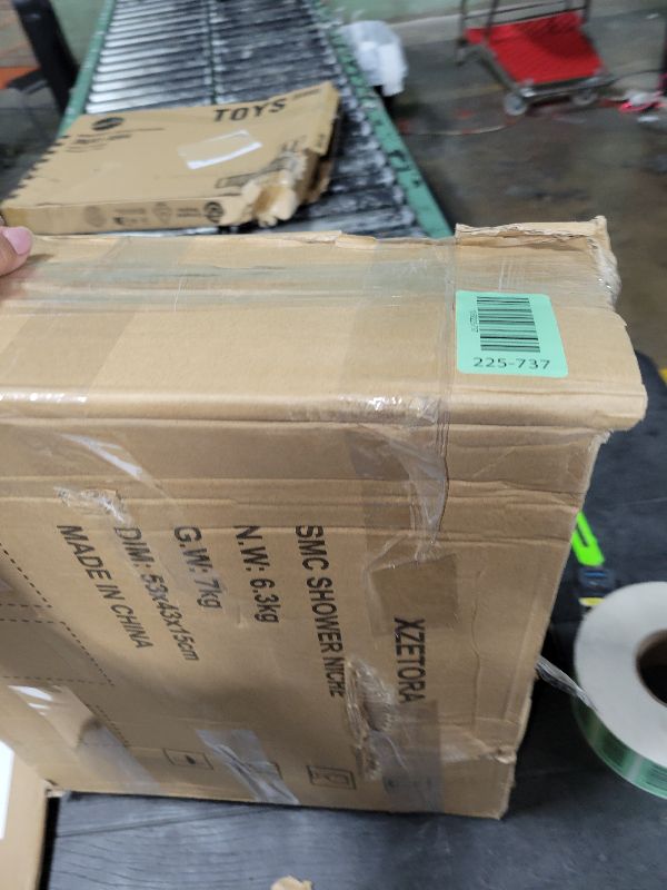 Photo 1 of (114)
Shower Niche SMC Material 53 x 43 x 15 cm Niche for Shower Wall Shower Niches Ready for Tile Shower Niche Shelf Black