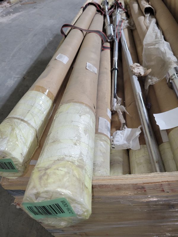 Photo 1 of 
7.2ft Olympic Barbell Bar 45lb/20kg Standard Gym Weight Lifting Bar 2 Inch, Strength Training Bars 350LBS Capacity for Squat Deadlift Curl Bench Press Power Clean Snatch, Weight Bar, silver 