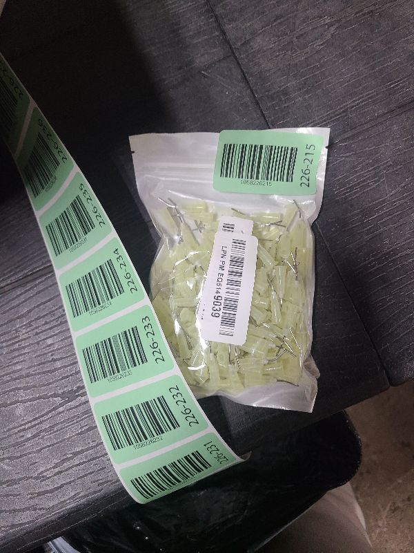 Photo 1 of 200Pkg. Pre-Bent applicator Tips 19 Gauge Yellow Etchants Dental PreBent Flow Dispensing Needle Etchants Tips