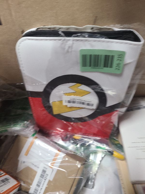 Photo 1 of 4 Pocket Trading Card Binder, Waterproof Cards Collection Binder with 50 Removable Sheets for 400 Cards Storage, Card Holder Book for TCG,MTG(Red)