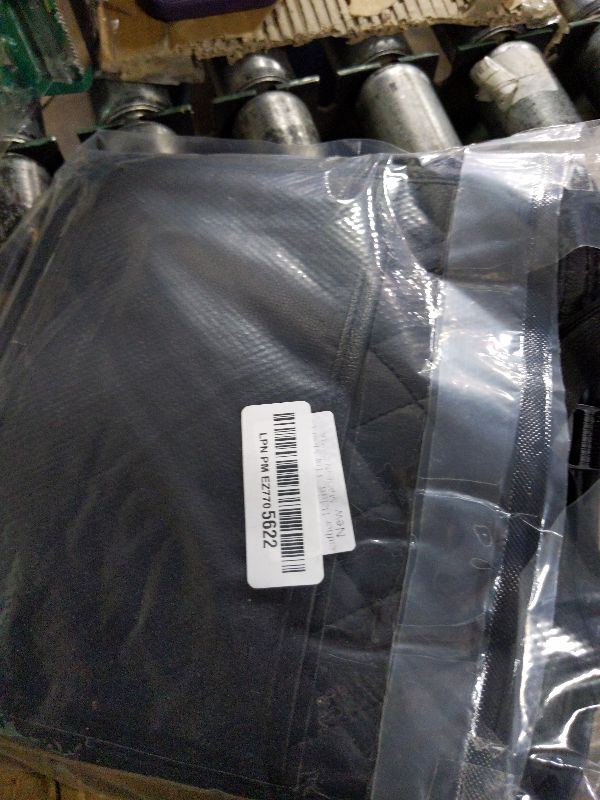 Photo 1 of 2 Pcs PU Leather Behind Seat Car Organizer, Multipurpose Hanging Bag Pocket for Most Cars (Black)