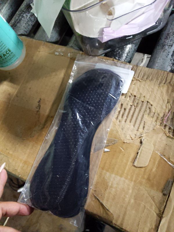 Photo 1 of 2 Pairs Gel Cushion High Heel Inserts, Self-Adhesive Sandal Inserts Insoles Women, New Anti Slip Design, 3/4 Length Dress Shoe Inserts Pain Relief for Flats, Sneakers, 2 Black 5-8 US Size