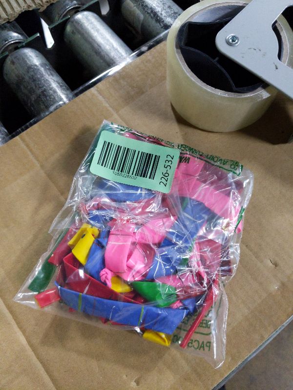 Photo 1 of 100pcs Rocket Balloons with Two Air Pump Colorful Giant Rocket Balloons for Parties