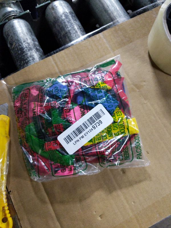 Photo 1 of 100pcs Rocket Balloons with Two Air Pump Colorful Giant Rocket Balloons for Parties