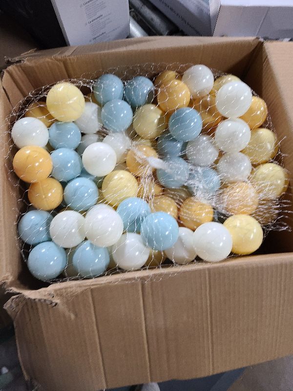 Photo 1 of 170 Crush Proof Plastic Toy Balls - Perfect for Boys and Girls