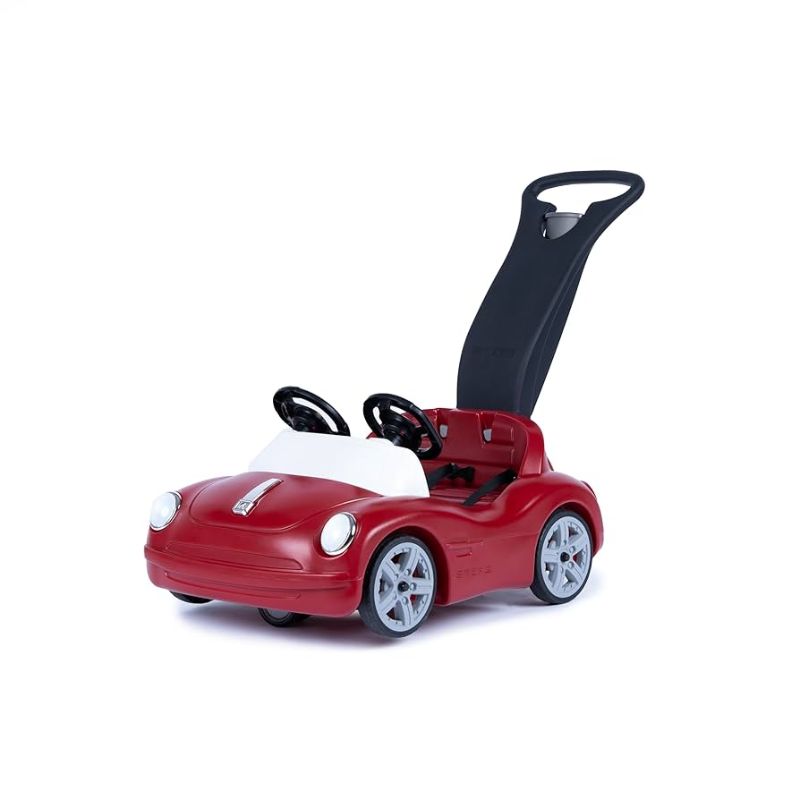 Photo 1 of Step2 Side-by-Side Push Around Roadster, Kids Push Car, 2 Seat Ride On Car, Seat Belts & Horn, for Toddlers 1.5-4 Years Old, Red
Overall Pick