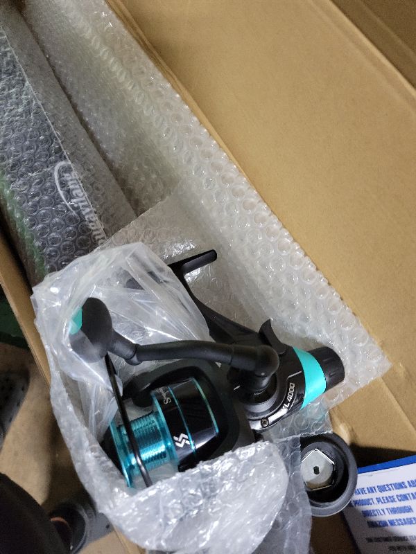 Photo 1 of Sougayilang Fishing Rod and Reel Combo9 Stainless Steel Guides Fishing Pole with Spinning Reel Combo for Saltwater and Freshwater