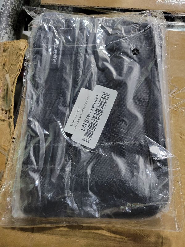 Photo 1 of 2-Pack Grid Mesh Pencil Case with Handle and Zipper, Double Layer Clear Pencil Pouch, Travel Makeup Bag and Small Toiletry Bag for Purse, Marker Pouch, College Essentials School Supplies (Black)