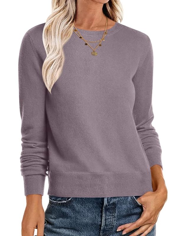 Photo 1 of
Visit the Store, ANRABESS
ANRABESS
Visit the Store
4.2
4.2 out of 5 stars
(582)
ANRABESS Sweaters for Women Long Sleeve Lightweight Crewneck Soft Basic Knit Loose Fit Pullover Top 2025 Fall Trendy Outfits M