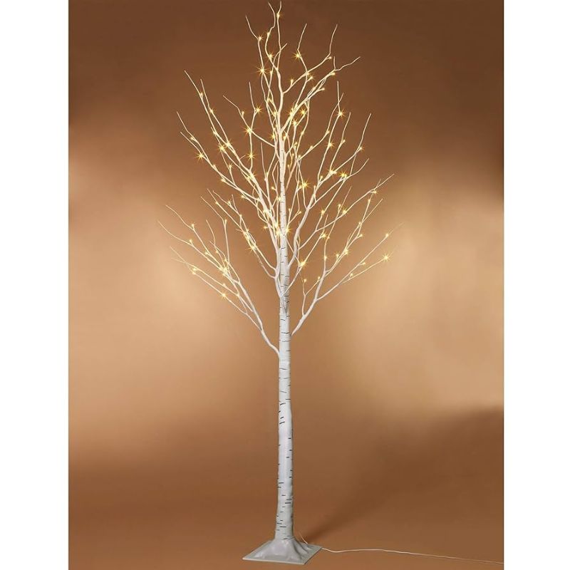 Photo 1 of
Visit the Store, Twinkle Star
Twinkle Star
Visit the Store
4.3
4.3 out of 5 stars
(3,268)
Twinkle Star Lighted Birch Tree 6 Feet 96 LED for Home Wedding Festival Party Christmas Decoration