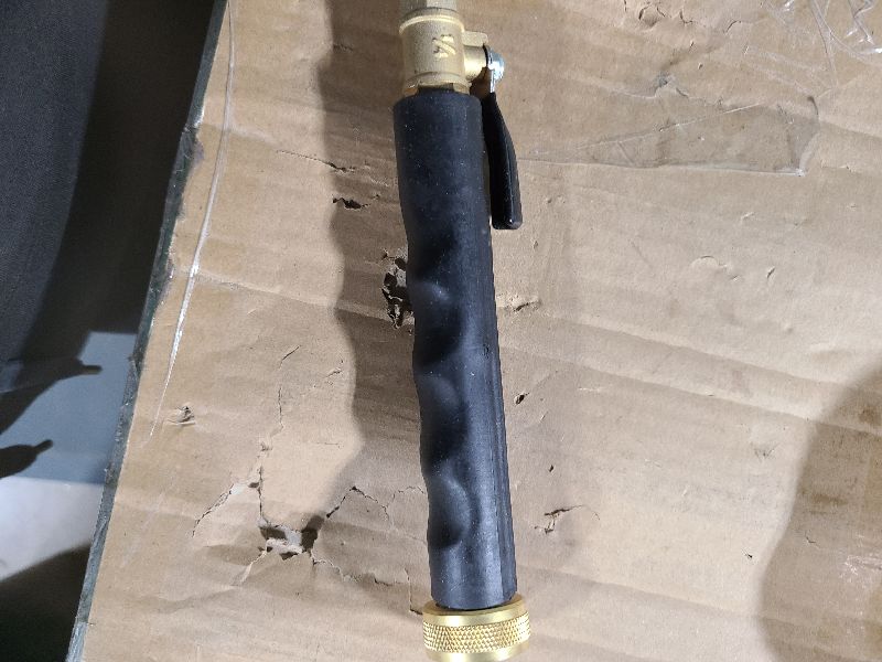 Photo 1 of 2024 Upgraded Pressure Garden Hose Wand, Includes 2 High-Pressure Nozzles and Quick Connectors, Hydro Jet Hose Nozzle Wand for Gutter Patio Car Pet Window (25 Inches Pressure Wand)