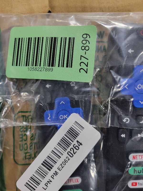 Photo 1 of (Pack of 2) Replacement Remote Control Only for Roku TV, Compatible for TCL Roku/Hisense Roku/Onn Roku/Sharp Roku/Element Roku/Westinghouse Roku/Philips Roku Smart TVs (Not for Roku Stick and Box)