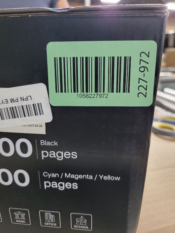 Photo 1 of 125A Toner Cartridge High Yield Compatible for HP 125A Color Laserjet CM1312 MFP CM1312nfi CP1515n CP1518ni CP1215 CP1515n Printer (4 Pack, Black, Cyan, Yellow, Magenta)