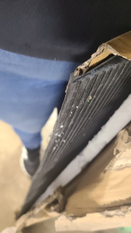 Photo 1 of 1.2 Rise Ordorless Threshold Ramp Doorway Curb Ramp 3000LBS Capacity Mobility Door Ramps for Home Steps Anti-Slip Wheel Chair Ramp for Bike, Scooter, Bathroom?Sweeper?1.2'Rise?