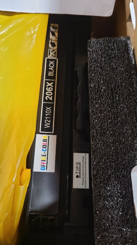 Photo 1 of 2 Pack Replacement for HP 206X Black High Yield Toner Cartridge W2110X for HP Color Laser Pro MFP M283cdw M283fdw M282nw M255dw,M255nw Printer