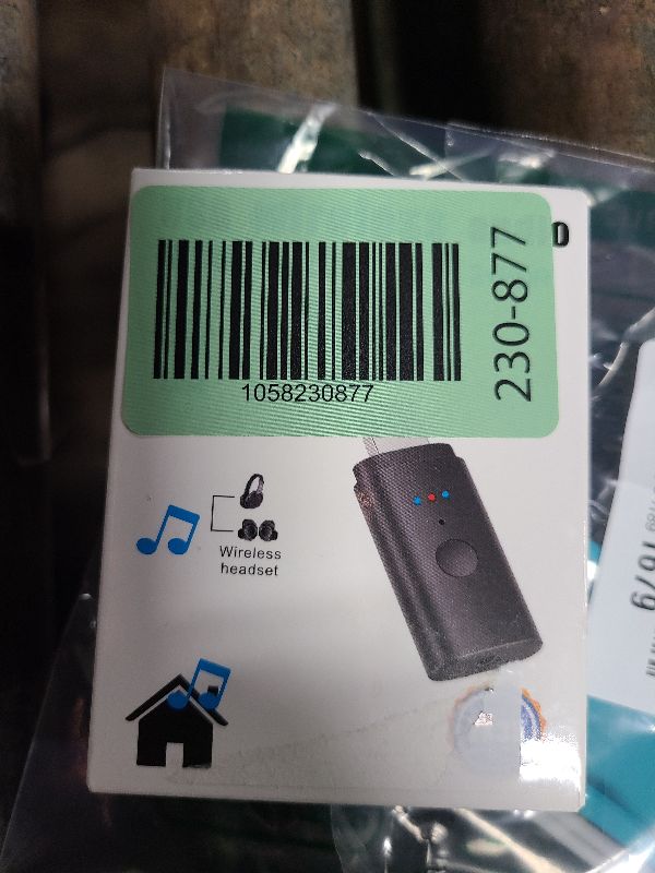Photo 1 of USB Bluetooth 5.2 Transmitter for TV, Wireless Audio Adapter for Airpods or Wireless Headphones Dual Pairs, Low Latency, Bluetooth 3.5mm Aux Transmitter for Flight, TV, PC, Gym, Gaming