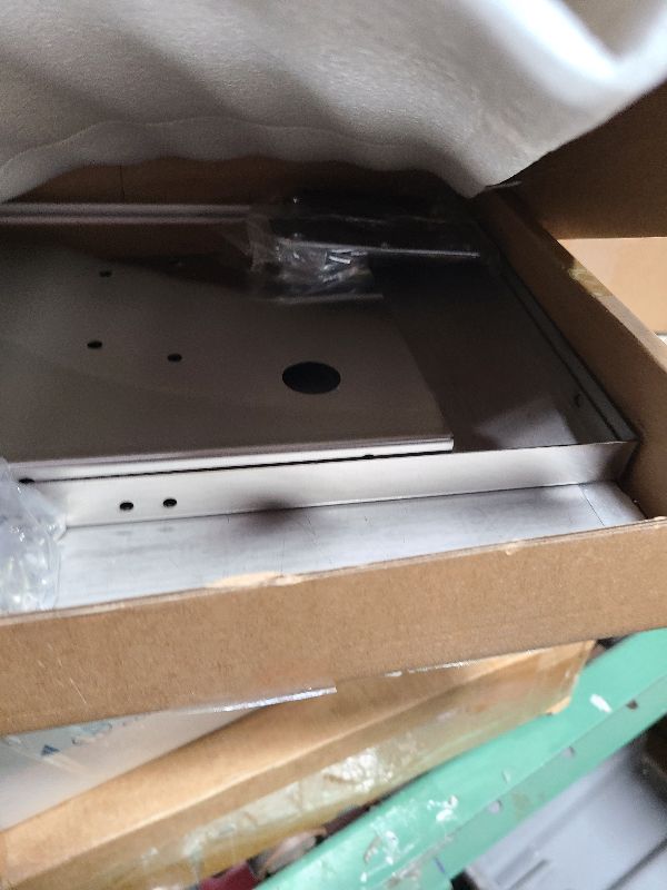 Photo 1 of 12V Car/RV/Marine Battery Box, Assemble Stainless Steel Battery Relocation Kit for Trailer, Boat, Trolling Motor, Kayak (Group 27)