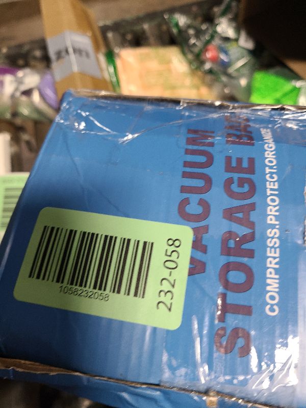 Photo 1 of 20 Pack Vacuum Storage Bags, Space Saver Bags (4 Jumbo/4 Large/4 Medium/4 Small/4 Roll) Compression for Comforters and Blankets, Sealer Clothes Storage, Hand Pump Included