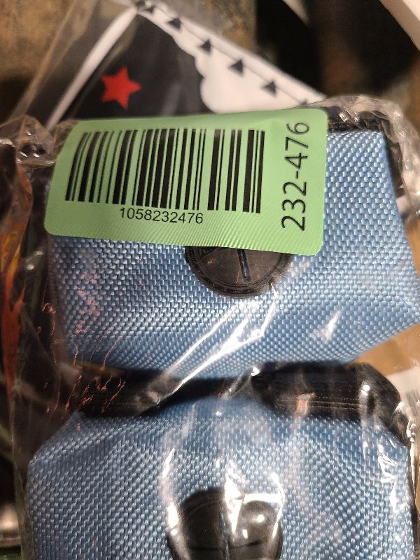 Photo 1 of (2 Pack) Dog Poop Bag Holder for Leash Attachment - Waterproof Dispenser with Carabiner & 4 Pet Waste Bags, Hands-Free Design for Walking/Running, Fits All Leash, (Blue)