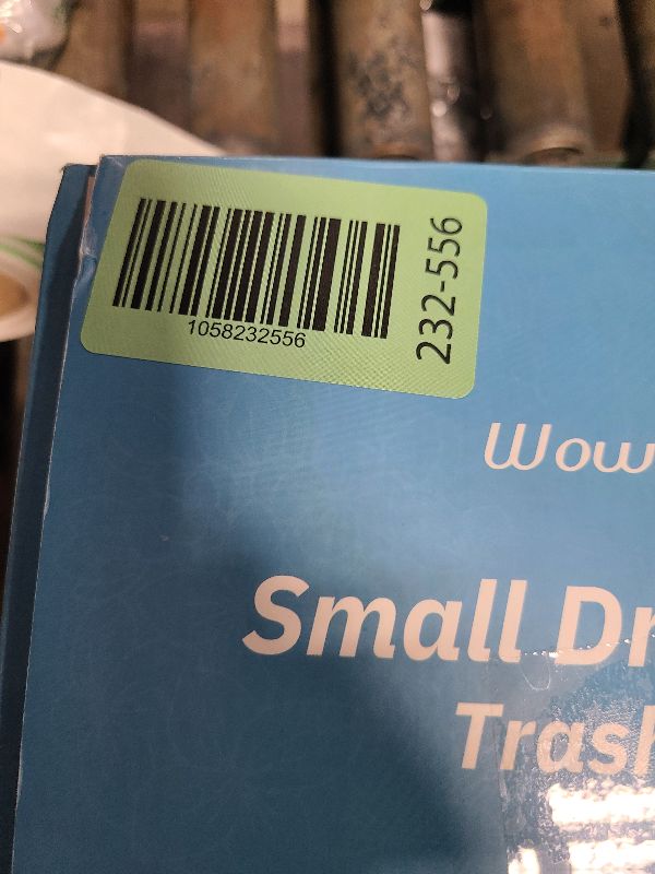 Photo 1 of 300 Count 15 Micron Extra Thick 4 Gallon Drawstring Small Trash Bags, Sturdy & Tear-Resistant Small Garbage Bags for Bathroom, Office, Bedroom & Kitchen