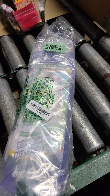 Photo 1 of 1 Gallon 140 pcs (0.8-1 Gal) Small Clear Trash Bags, Strong 0.8 Gallon 1 Gallon 1.2 Gallon Garbage Bags, Bathroom Trash Can Bin Liners,Mini Bags Waste Basket Liner,Fit 3,4.5 Liter, 0.8-1.2 Gal?1C140)