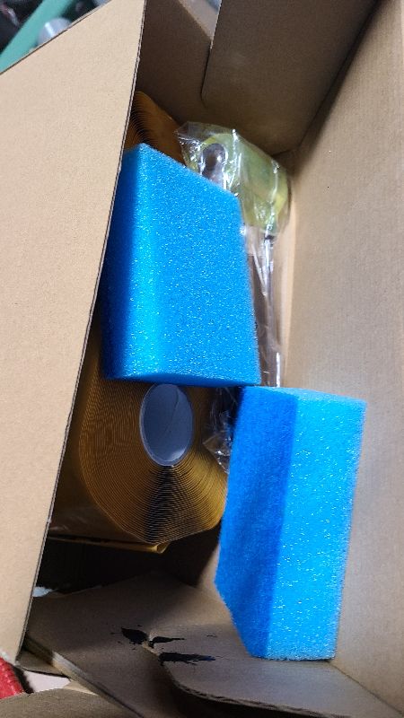Photo 1 of 2Pcs Pond Liner Seam Tape, 3" x 30' Double Sided Butyl Rubber Tape Kit, Waterproof Seam Tape & 2 Pcs Sponge & Roller, Self Adhesive Patch Repair Tape for EPDM, HDPE Pond Liners Roof Deck RV