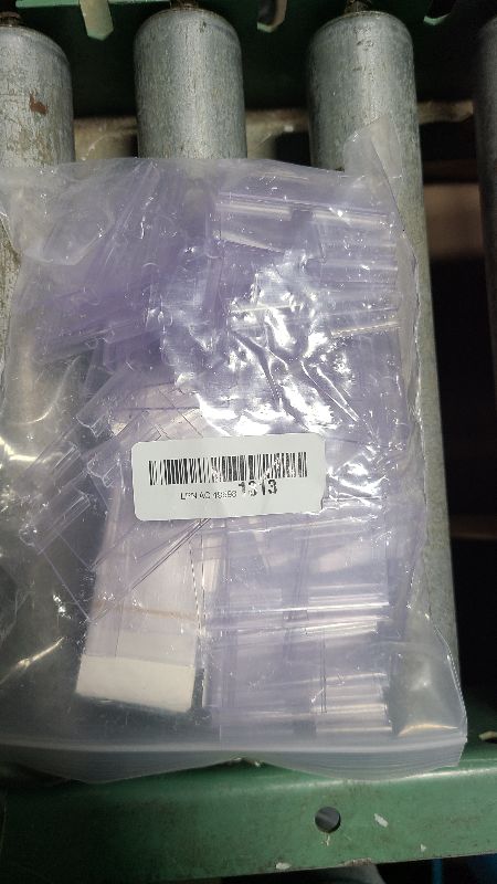 Photo 1 of 50pcs Labels for Storage Bins Plastic Label Clip, Basket Labels Clip On Wire Shelf Price Label Holder Merchandise Sign Display Holder, 50pcs Label Insert Included (6x4cm)