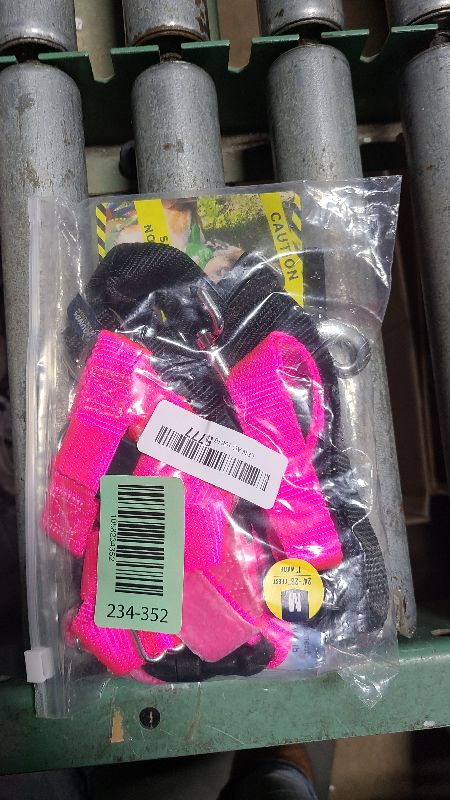 Photo 1 of 2 Hounds Design Freedom No Pull Dog Harness, Adjustable Harness and Leash Set, Easy Walking & Comfortable Control, Fits Small, Medium & Large Dogs, Solid Colors, Made in USA, 1" MD, Hot Pink