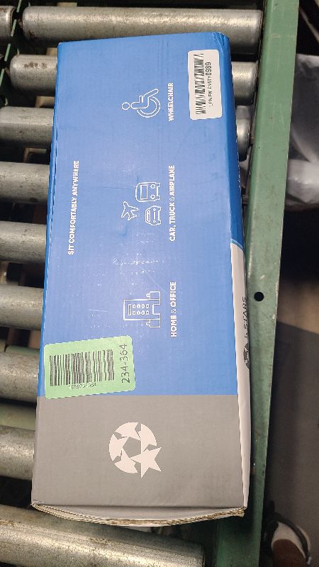 Photo 1 of 5 STARS UNITED Donut Pillow Hemorrhoid Tailbone Cushion – Large Chair Pad for Pain Relief – Coccyx, Prostate, Sciatica, Pelvic Floor, Pressure Sores, Pregnancy, Postpartum Recovery, Arctic Black