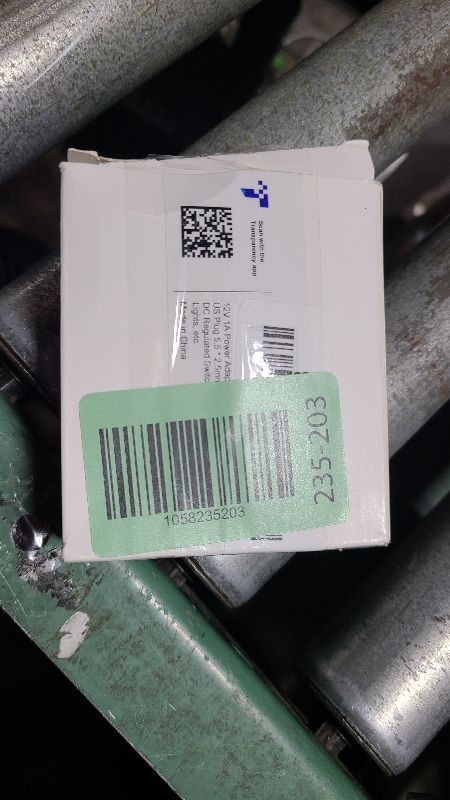 Photo 1 of 12V 1A Power Adapter Input 100V-240V, Output 12V 12W US Plug 5.5 * 2.5mm Power Transformers Constant Voltage DC Regulated Switch Power Supply for Monitoring LED Lights, etc.