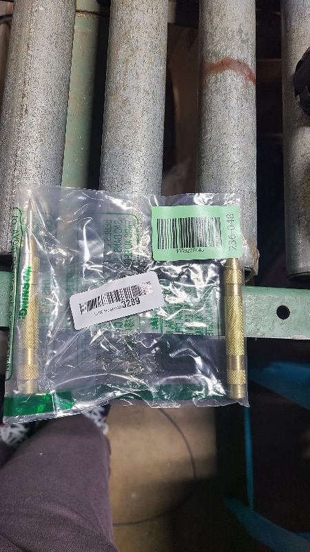 Photo 1 of 2Pcs Automatic Center Punch, 5'' Premium Spring Loaded Center Punch, Adjustable Spring Loaded Hole, Heavy Duty Steel Automatic Marker Tool for Metal, Wood, Glass by RNSXYAT