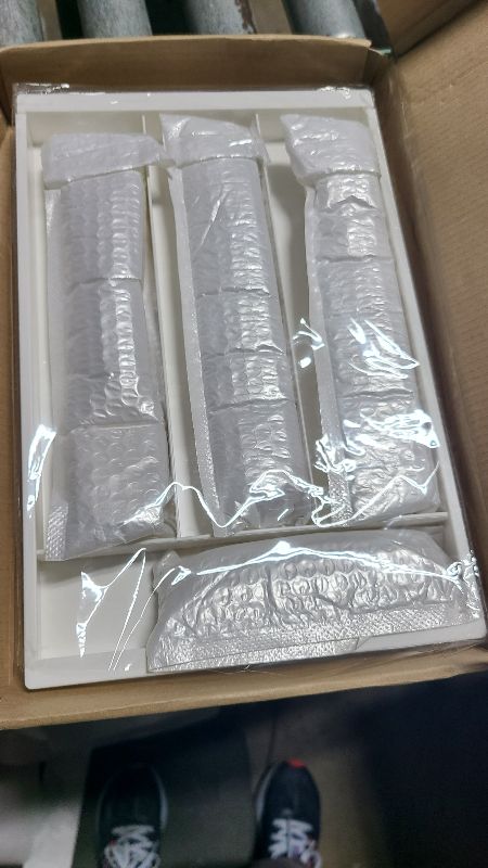 Photo 1 of 24 Pieces Silverware Set,Pink Cutlery Set with Pull-Out Organizer,Flatware Set with Spoons Forks Knives,Utensils Set Service for 6,Gold Mirror Polished and Matte Pink Painted (Pink Gold)