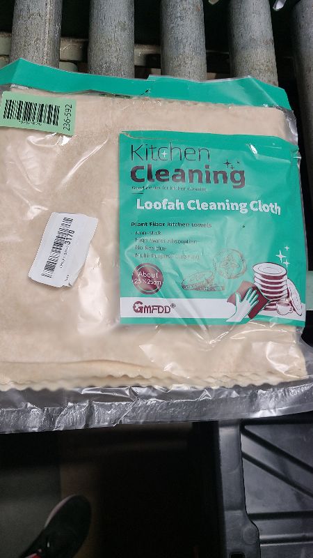 Photo 1 of 20 Pcs Reusable Loofah Cleaning Cloth, Highly Absorbent Lint Free Scratch Free Dish Rags, Washable Cleaning Towels for Kitchen, Home, Garage, Shop, Car, Window, Table, Cabinet, Door, 25 * 25cm