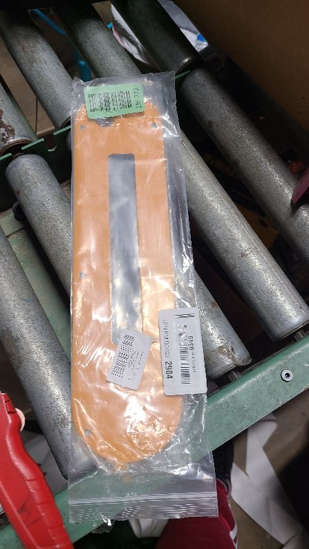 Photo 1 of 080035003093 Table Saw Dado Throat Plate For Ridgid R4512 Table Saw, Cast Iron Dado Blades Throat Plate Insert Orange