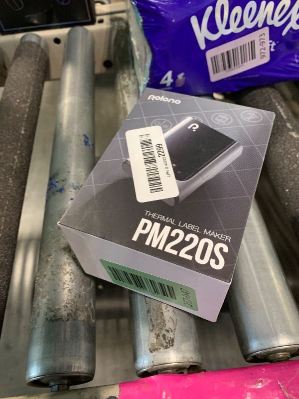 Photo 1 of POLONO PM220S Label Maker Machine with Tape, 2 Inch Bluetooth Thermal Label Printer, Portable Sticker Printer for School, Office, Home, Business, Label Maker with 2'' x1.18'' Labels, White