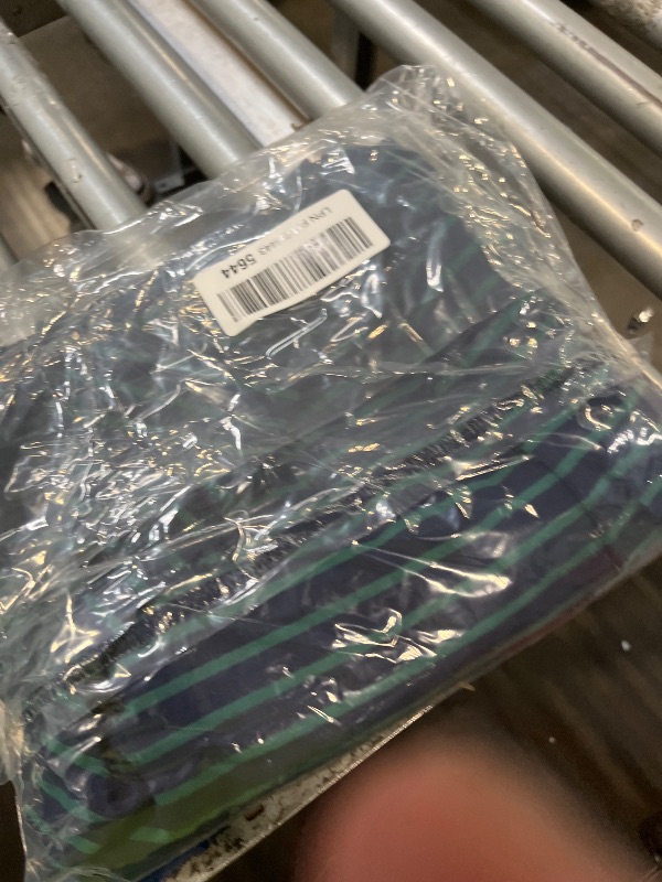 Photo 1 of ***ONLY PANTS***Panadila Womens Striped Two Piece Sets Summer Lounge Outfits Sailor Tube Top and Pants Matching Set Beach Vacation Travel Y2k (Navy Green Combo,M)