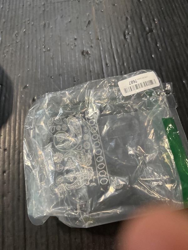 Photo 1 of **MISSING 2** EVERY-VILLE Where EVERYone is Welcome Black Classic Paisley Bandanas - 3 Pack Gift Set, 100% Cotton, 22x22 Inches