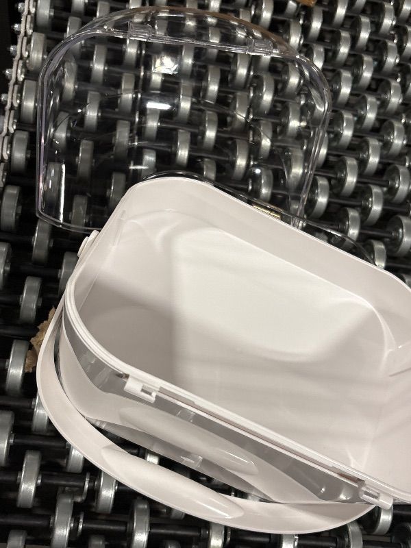 Photo 1 of **TOP IS DAMAGED**DOESNT CLOSE PROPERLY**
Makeup Organizer, Skincare Holder Bathroom Counter Organizer, Storage Box Cosmetic Display Cases, Teen Girl Gifts Trendy Stuff Make up Organizers for Vanity, Dresser, Countertop (Rose Gold)