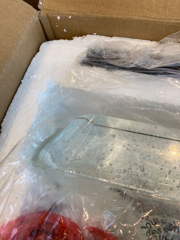 Photo 1 of *Minor Damaged - Check clerk notes*
DOCIUEON LED Dusk to Dawn Outdoor Light Fixture,2 Pack Modern Exterior Wall Sconce Porch Lights, Outside Wall Mount Lighting with Crystal Bubble Glass 13W 3000K for Front Door Patio