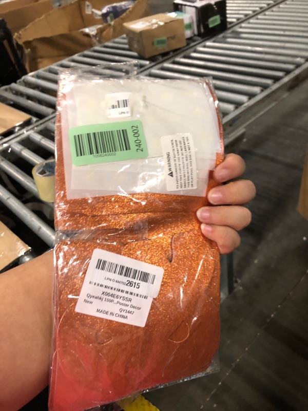 Photo 1 of ** STOCK PHOTO SIMILAR NOT EXACT**  Large 6" Bulletin Board Letters Set, GLITTER Alphabet Cutout Letter for Christmas Bulletin Board Display Home School, A Great Helper to Inspire Students' Learning Interest