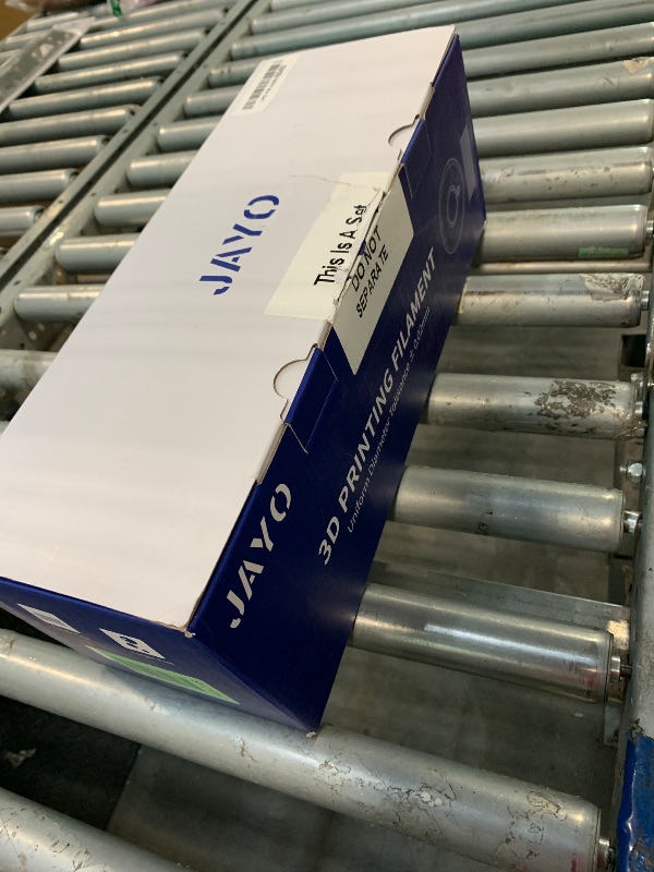 Photo 1 of ****MISSING PART***

JAYO Matte PLA 3D Printer Filament Bundle 2KG, PLA Matte Filament 1.75mm Bulk, 8 Pack 250g Spool Filament (Black, White, Blue, Red, Pink, Orange, Light Yellow, Olive Green)