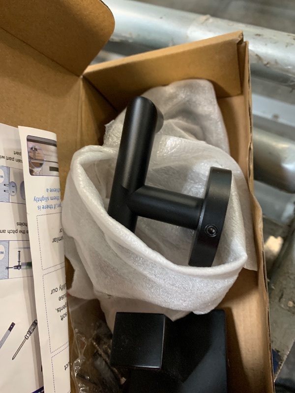 Photo 1 of ****MISSING PART***
Towel Hooks For Bathrooms, Matte Black Towel Hook For Kitchen Bathroom, SUS304 Stainless Steel Coat Hook, Heavy Duty Double Towels Holder Hooks For Hanging Towels,Coats,Clothes,Wall Mount, 4Pack