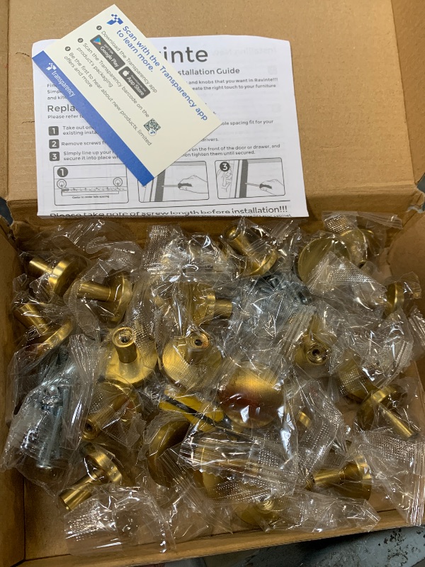 Photo 1 of ****SIMILAR***

Ravinte 25 Pack Drawer Pulls 1-1/4 Inch Kitchen Cabinet Knobs Brushed Nickel Round Dresser Drawer Knobs Solid Dresser Knobs Drawer Knobs Simple Cabinet Hardware for Cupboard Drawer Pulls