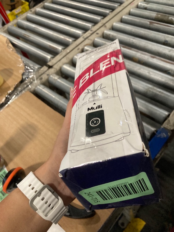 Photo 1 of ****MISSING ITEM****Mulli Portable Blender,15oz Mini Blender for Fruit Smoothies and Shakes,USB Rechargeable Mixer for Baby Food,Gym,Travel