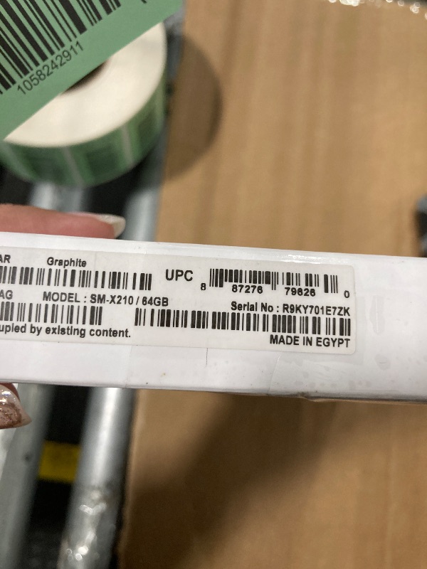 Photo 1 of ***PASSWORD LOCKED// NO CHARGER***
Samsung Galaxy Tab A9+ Tablet 11” 64GB Android Tablet, Big Screen, Quad Speakers, Upgraded Chipset, Multi Window Display, Slim, Light, Durable Design, US Version, 2024, Graphite