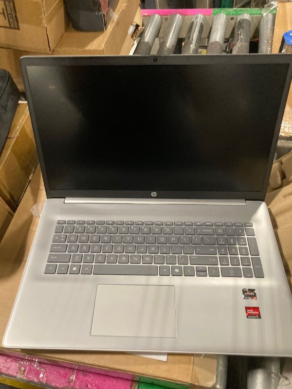 Photo 1 of ***PASSWORD LOCK***
HP 17.3 inch Laptop, HD+ Display, AMD Ryzen 5 7520U, 16 GB RAM, 512 GB SSD, AMD Radeon Graphics, Windows 11 Home, Natural Silver, 17-cp2199nr