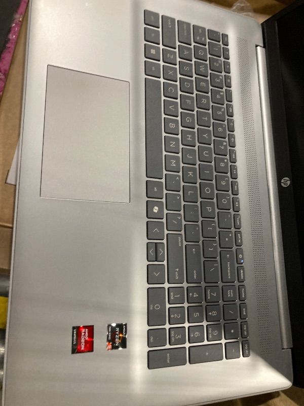 Photo 1 of ***PASSWORD LOCK***
HP 17.3 inch Laptop, HD+ Display, AMD Ryzen 5 7520U, 16 GB RAM, 512 GB SSD, AMD Radeon Graphics, Windows 11 Home, Natural Silver, 17-cp2199nr