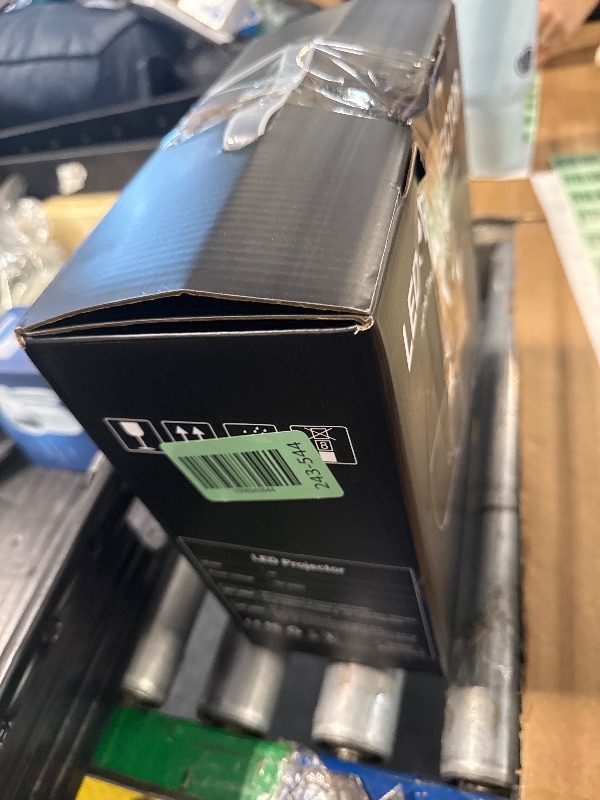 Photo 1 of ***CORRECT ITEM****HAPPRUN Native 1080P Bluetooth Projector, Full HD Portable Outdoor Movie Projector with Built-in Speaker, Compatible with Smartphone, HDMI, USB, AV, Fire Stick, PS5 for Home, Bedroom, Outdoor Use