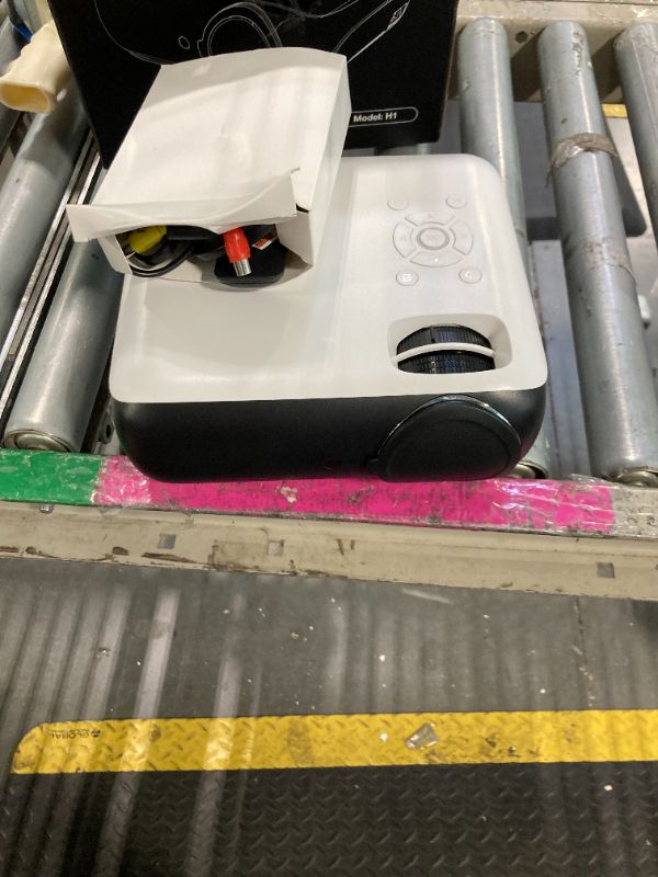 Photo 1 of ***CORRECT ITEM****HAPPRUN Native 1080P Bluetooth Projector, Full HD Portable Outdoor Movie Projector with Built-in Speaker, Compatible with Smartphone, HDMI, USB, AV, Fire Stick, PS5 for Home, Bedroom, Outdoor Use