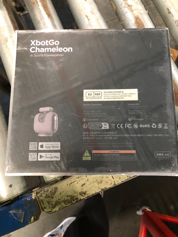 Photo 1 of **** SEALED FACTORY **********XbotGo Chameleon AI Auto Sports Action Camera - 4K 60FPS Soccer Camera and Basketball Tracking Camera for Team Sports, Live Streaming, No Subscription, Works with iOS & Android (Lava Graphite)*SEALED FACTORY